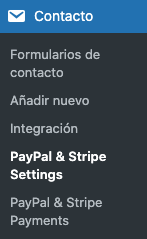 PayPal y Stripe - Contact Form 7